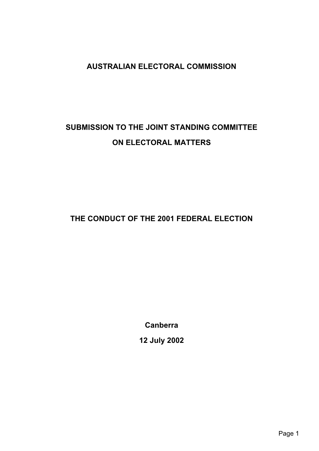 Australian Electoral Commission