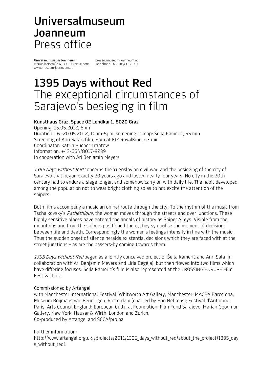 1395 Days Without Red ENGL