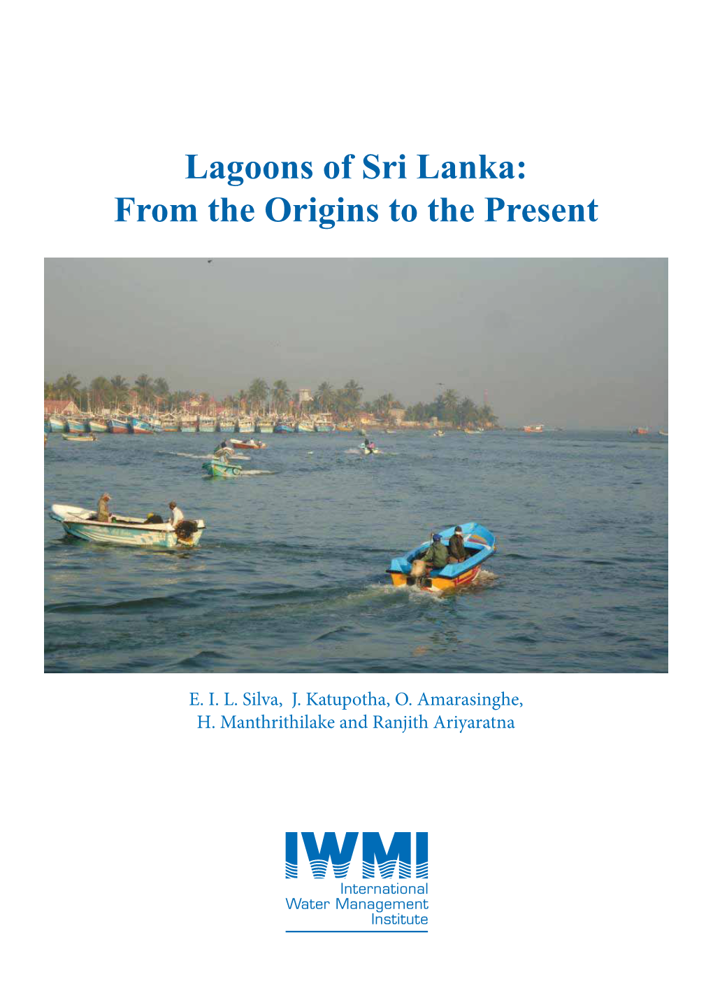 Lagoons of Sri Lanka: from the Origins to the Present