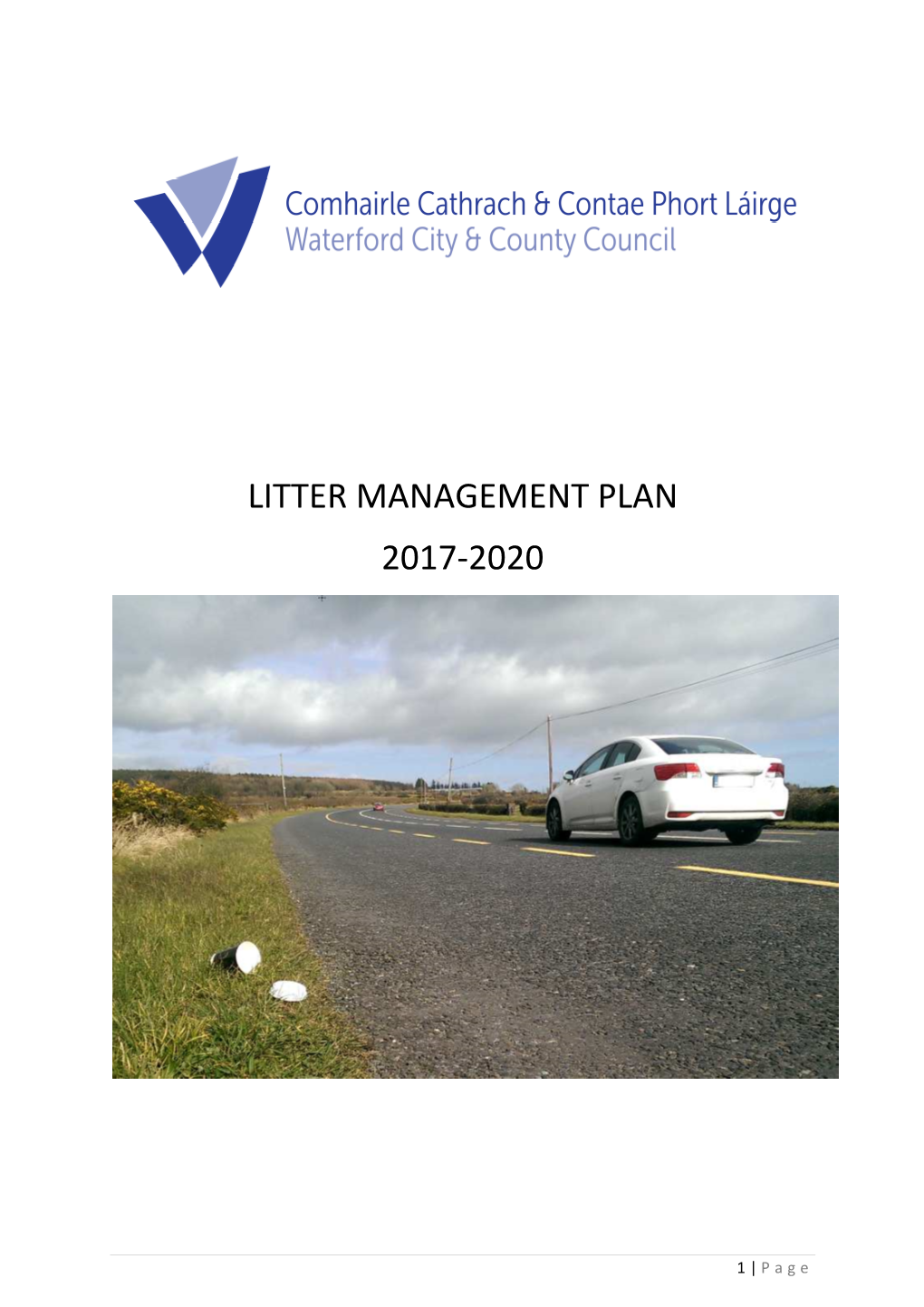 Litter Management Plan 2017-2020