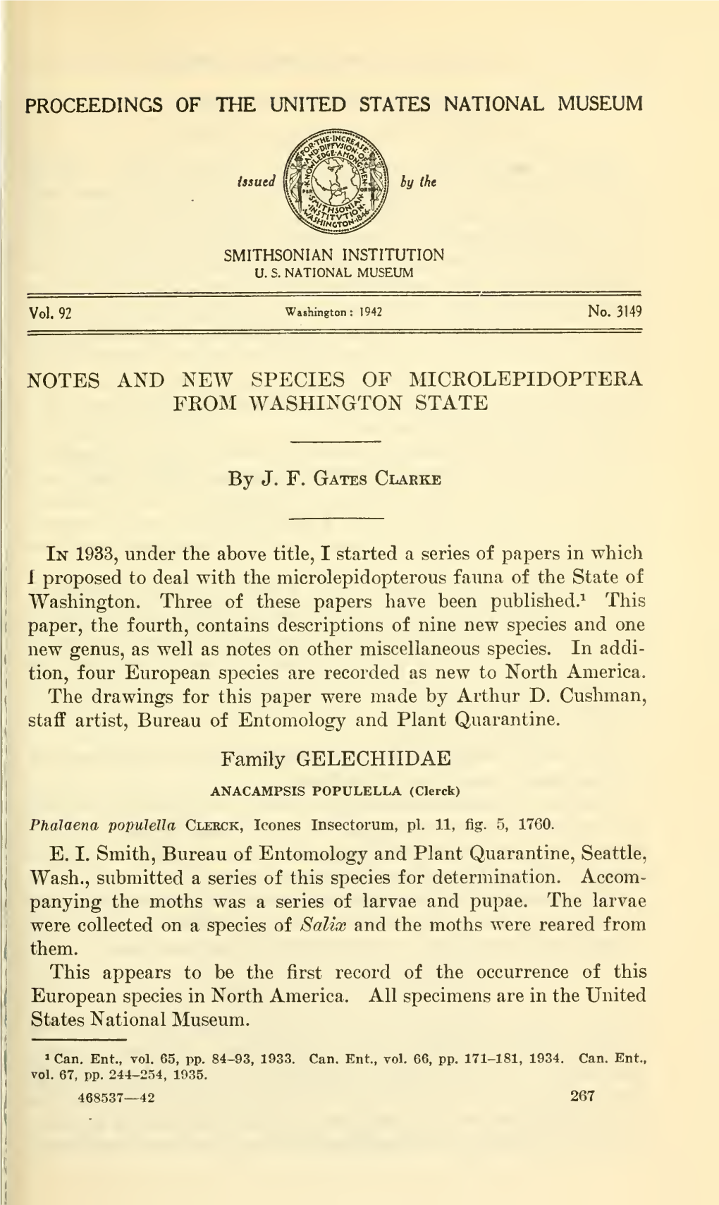 Proceedings of the United States National Museum