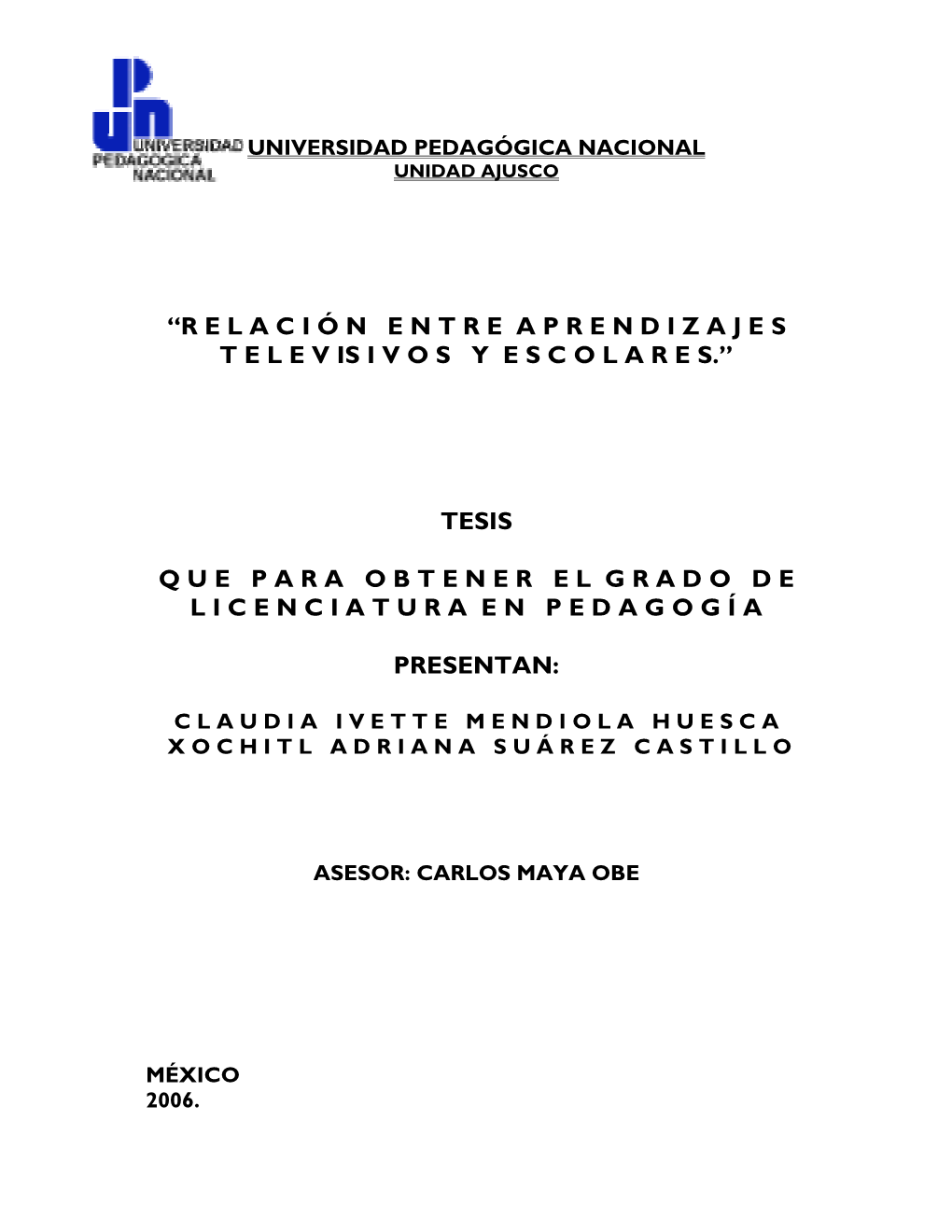 Relación Entre Aprendizajes Televisivos Y Escolares