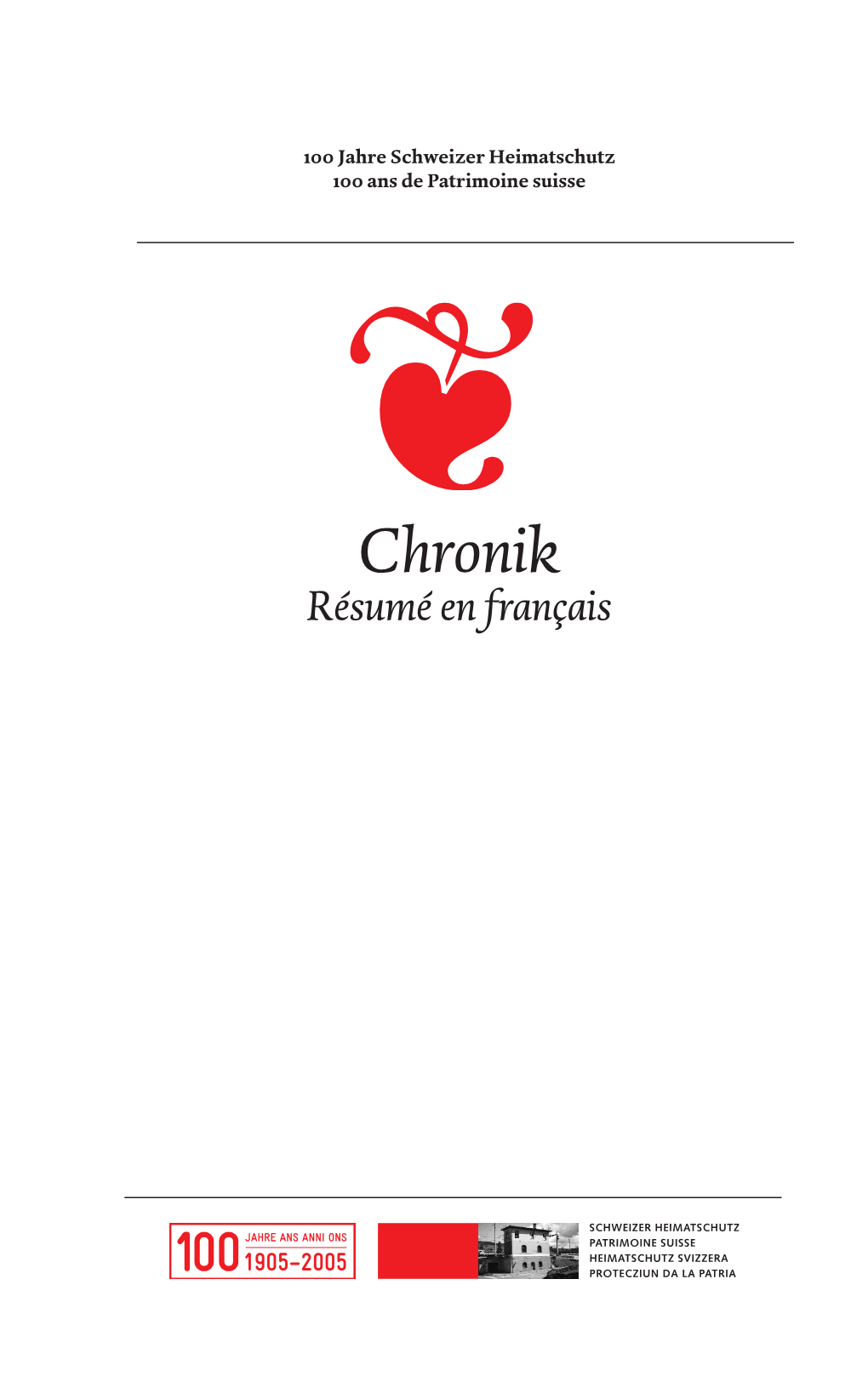 Chronik Résumé En Français