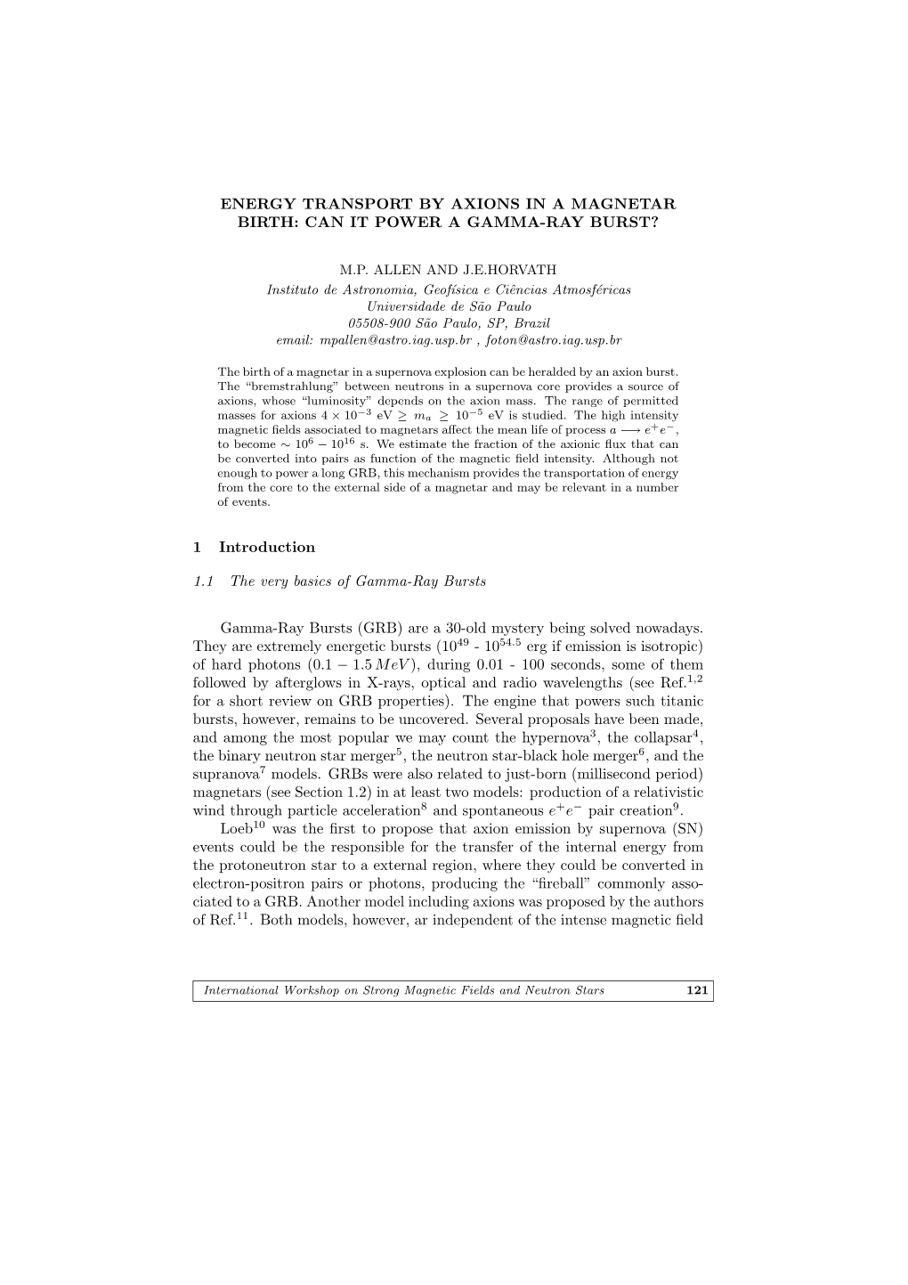 Energy Transport by Axions in a Magnetar Birth: Can It Power a Gamma-Ray Burst?