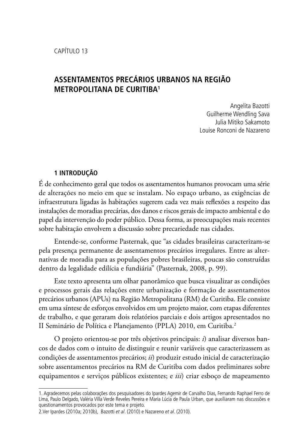 Assentamentos Precários Curitiba.Pdf