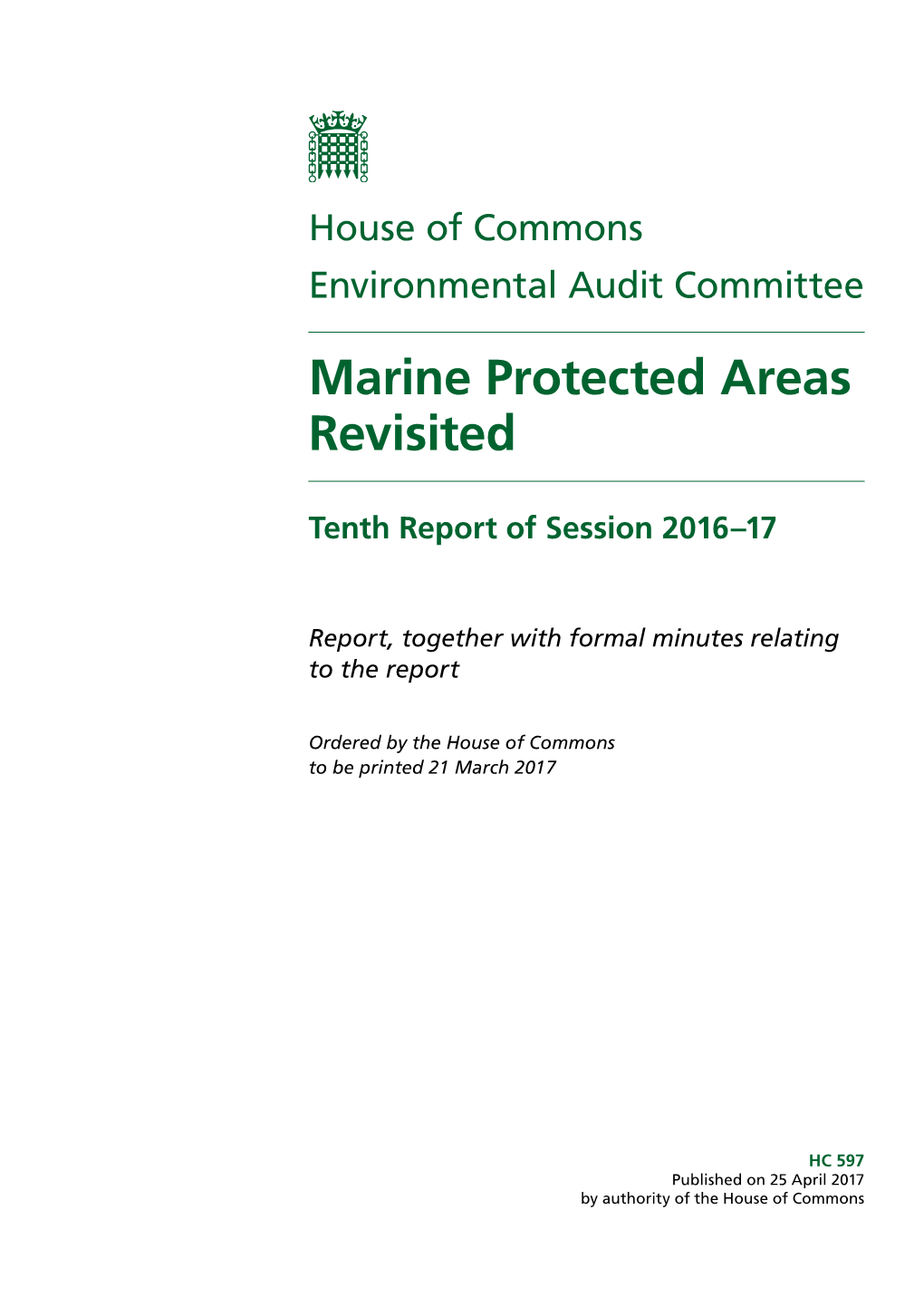 Marine Protected Areas Revisited