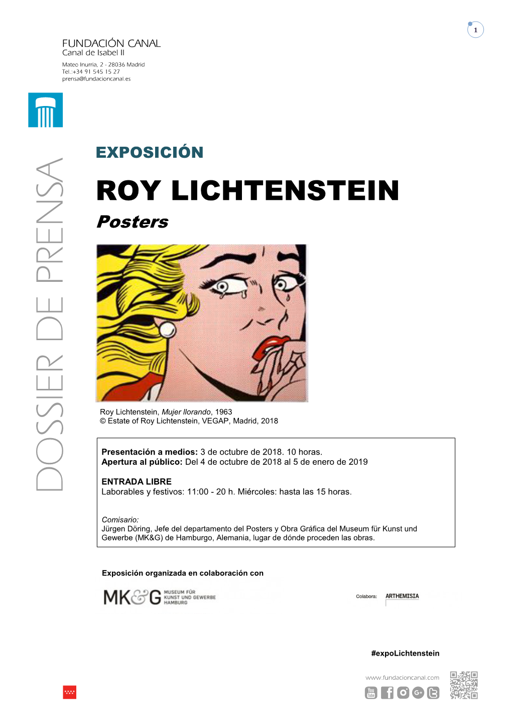 ROY LICHTENSTEIN Posters
