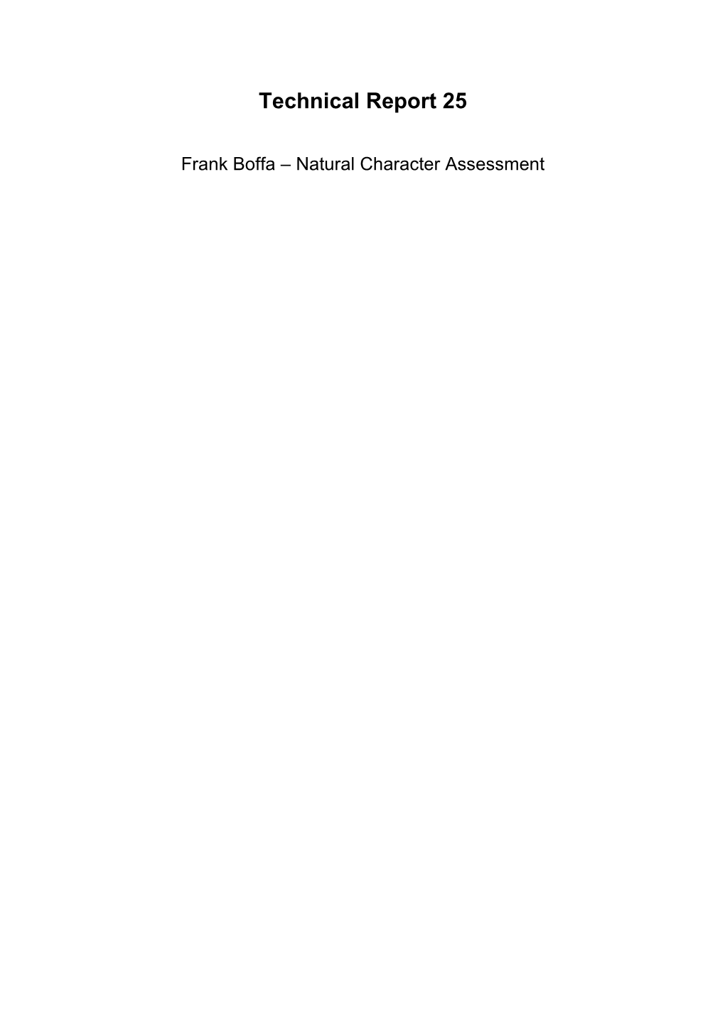 Natural Character Assessment Download File