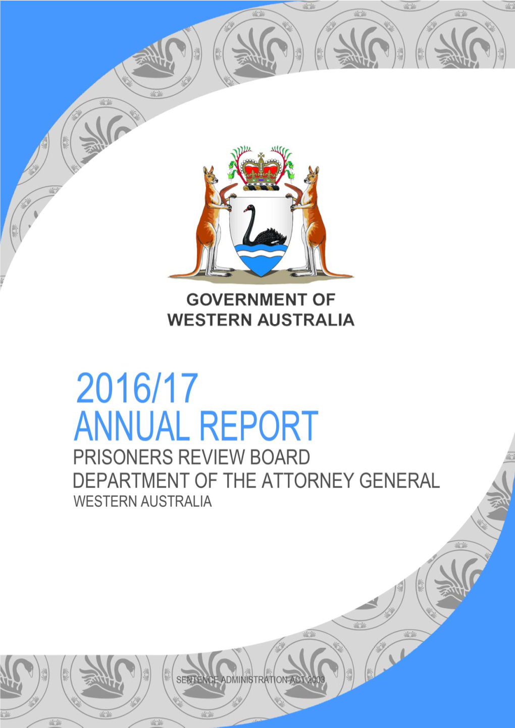 Prisoners Review Board Annual Report 2017 (PDF)