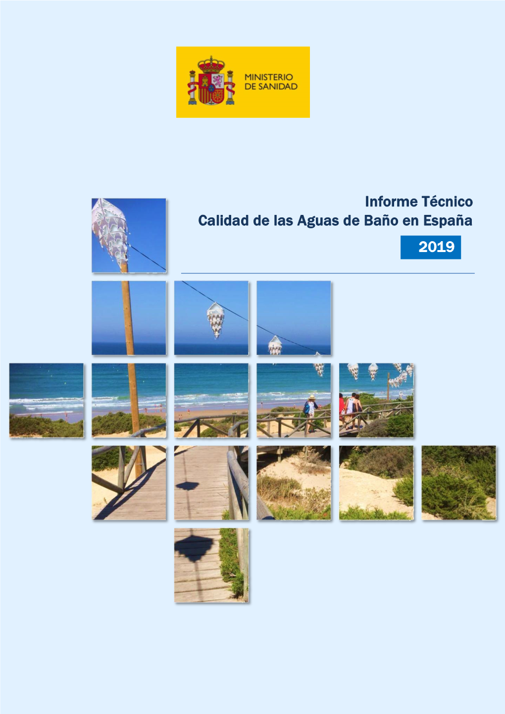 Informe Técnico Calidad De Las Aguas De Baño En España 2019