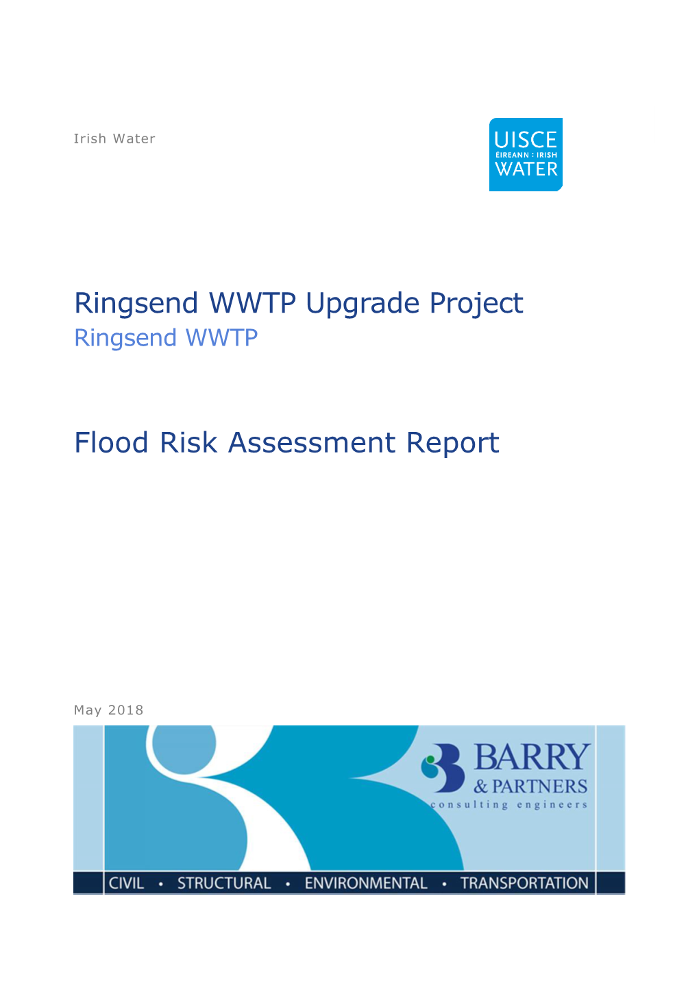 Ringsend WWTP Upgrade Project Flood Risk Assessment Report