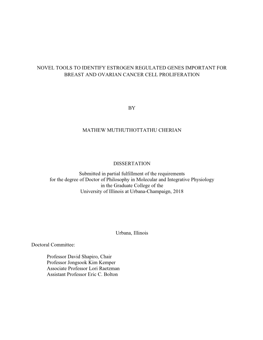 CHERIAN-DISSERTATION-2018.Pdf