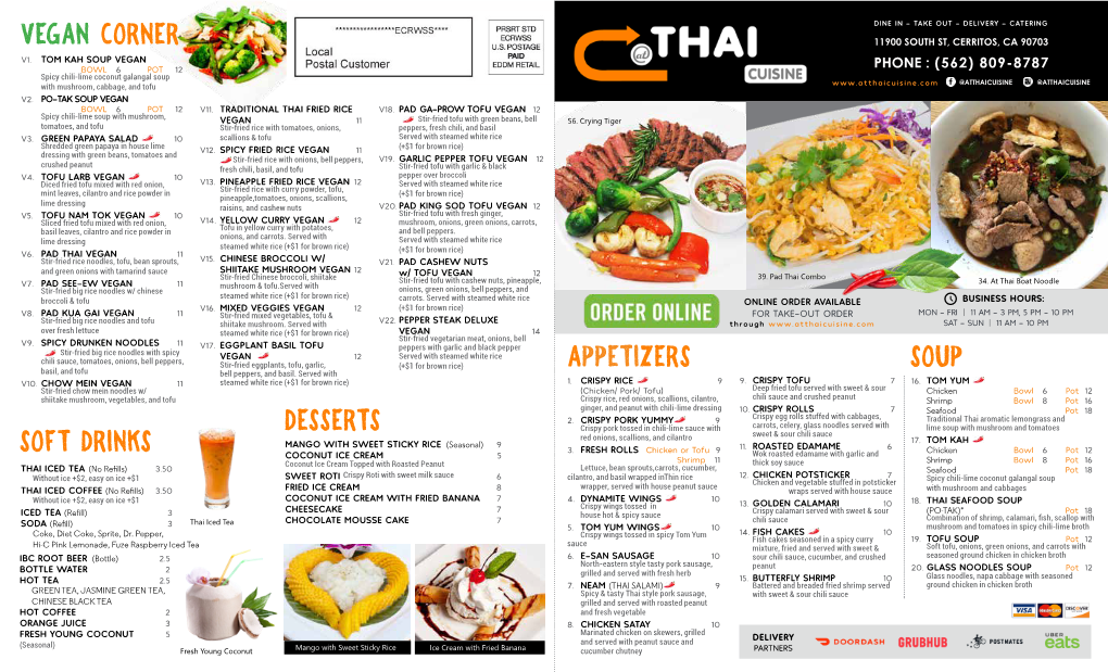 Download Menu (PDF)