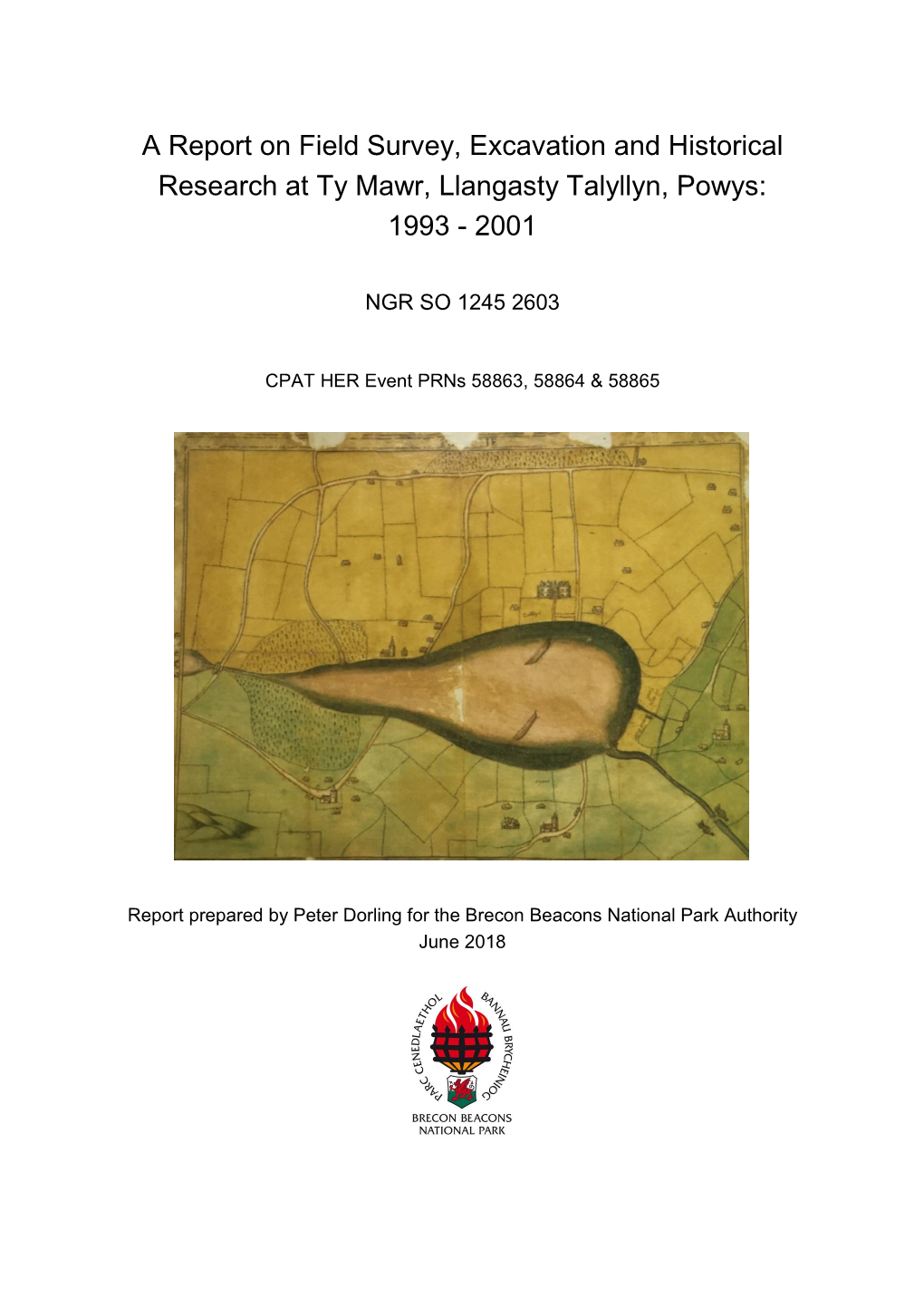 A Report on Field Survey, Excavation and Historical Research at Ty Mawr, Llangasty Talyllyn, Powys: 1993 - 2001