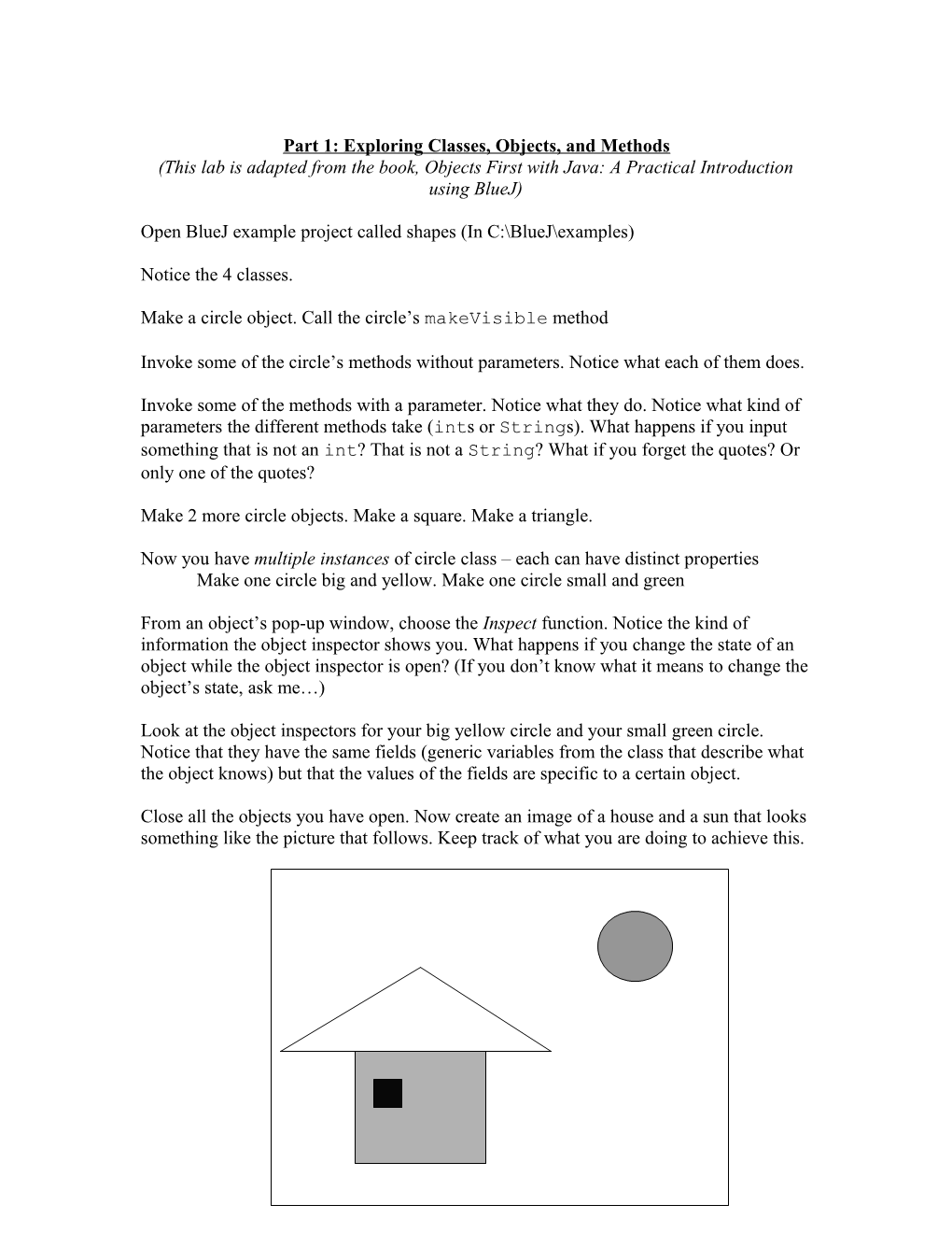 Lab Exercise (Adapted from Chapter 1 of the Book)