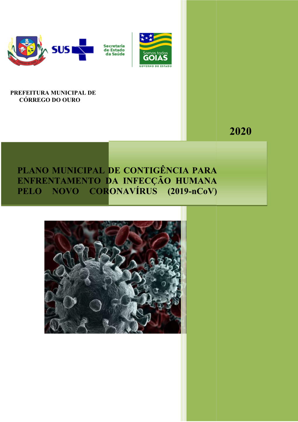 3 – Plano Contingencia Coronavirus Corrego Do Ouro