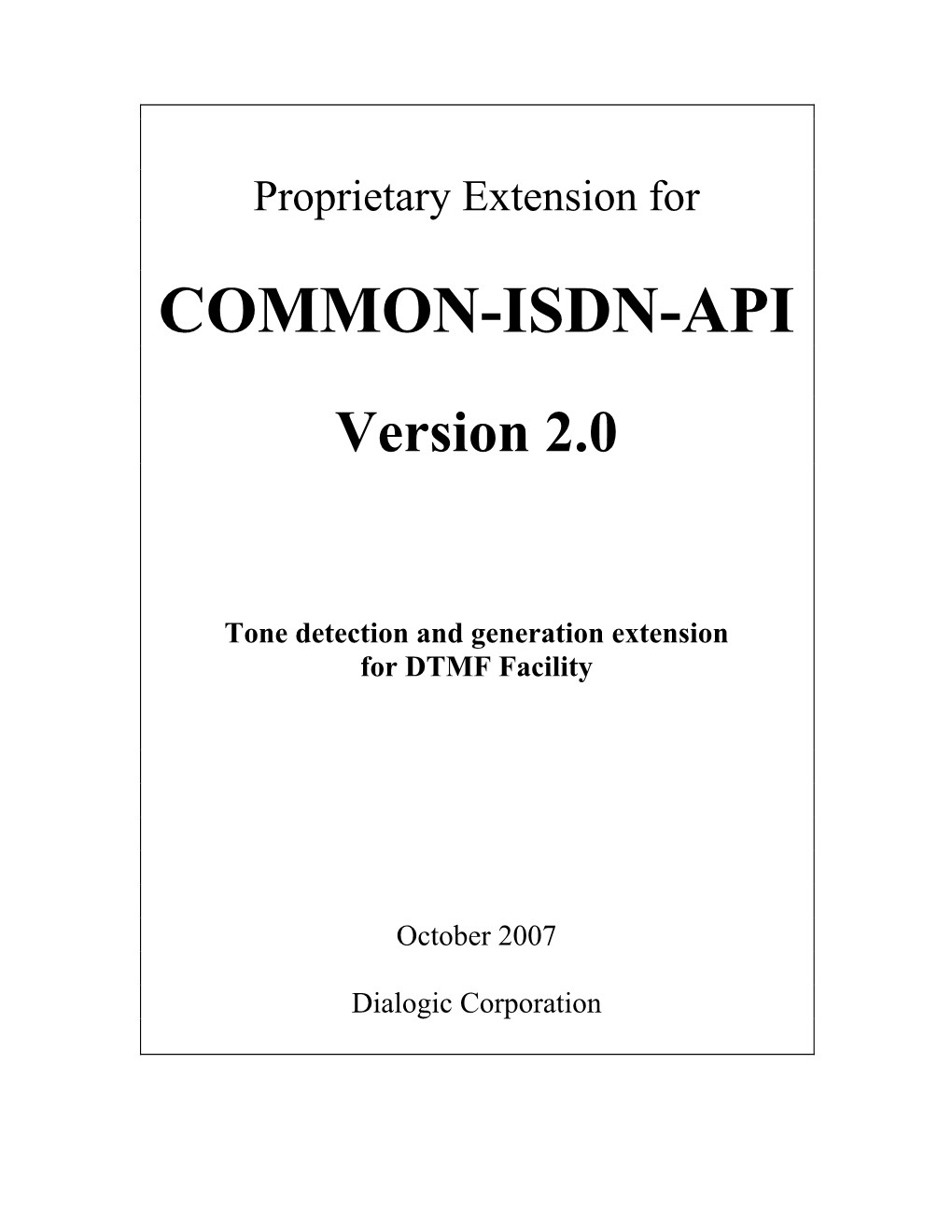 Common-Isdn-Api