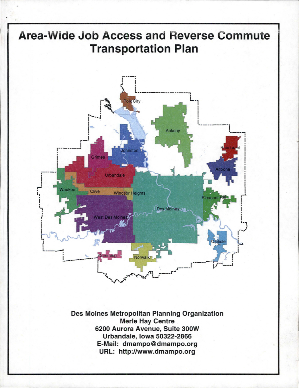 Area-Wide Job Access and Reverse Commute Transportation Plan