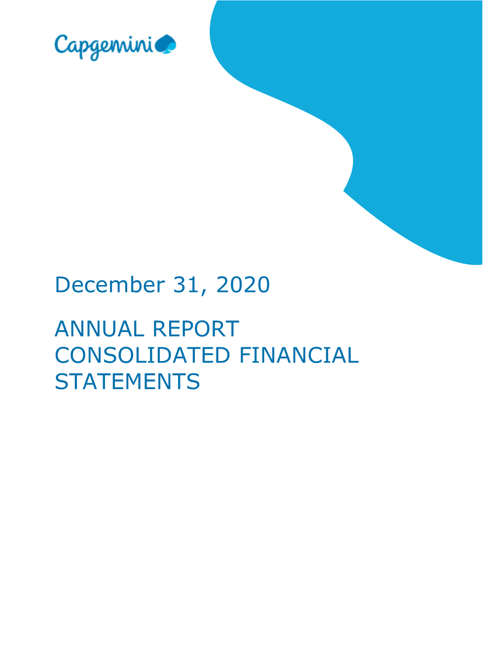 December 31, 2020 ANNUAL REPORT