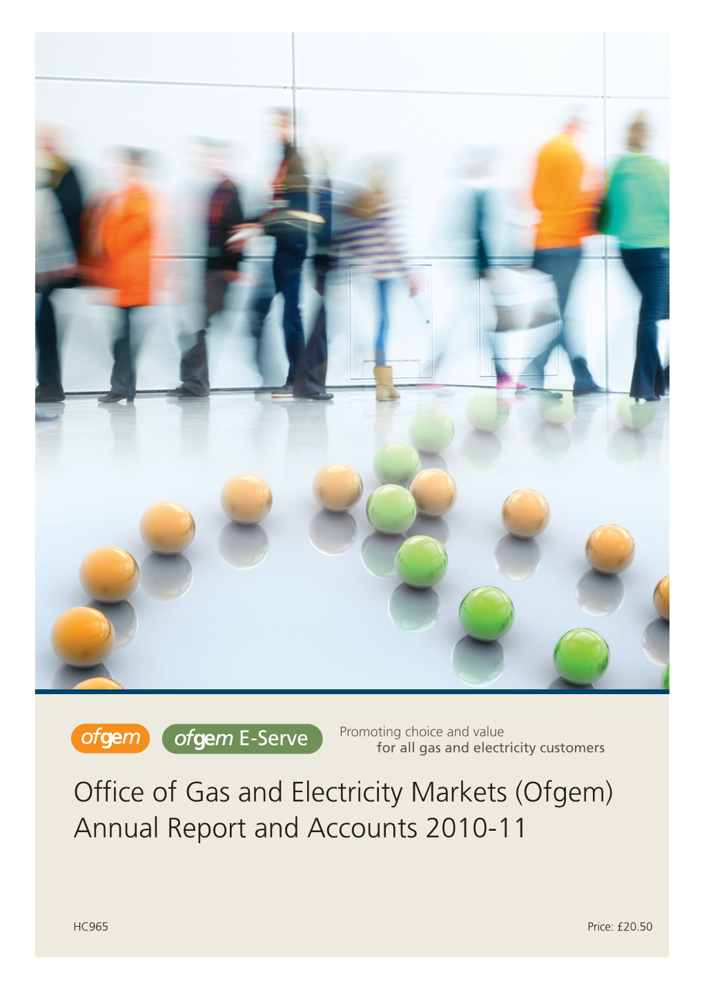 Ofgem) Annual Report and Accounts 2010-11