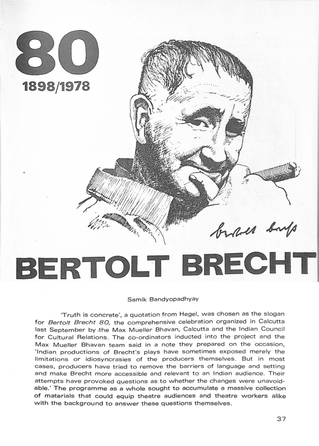 Bertolt Brecht