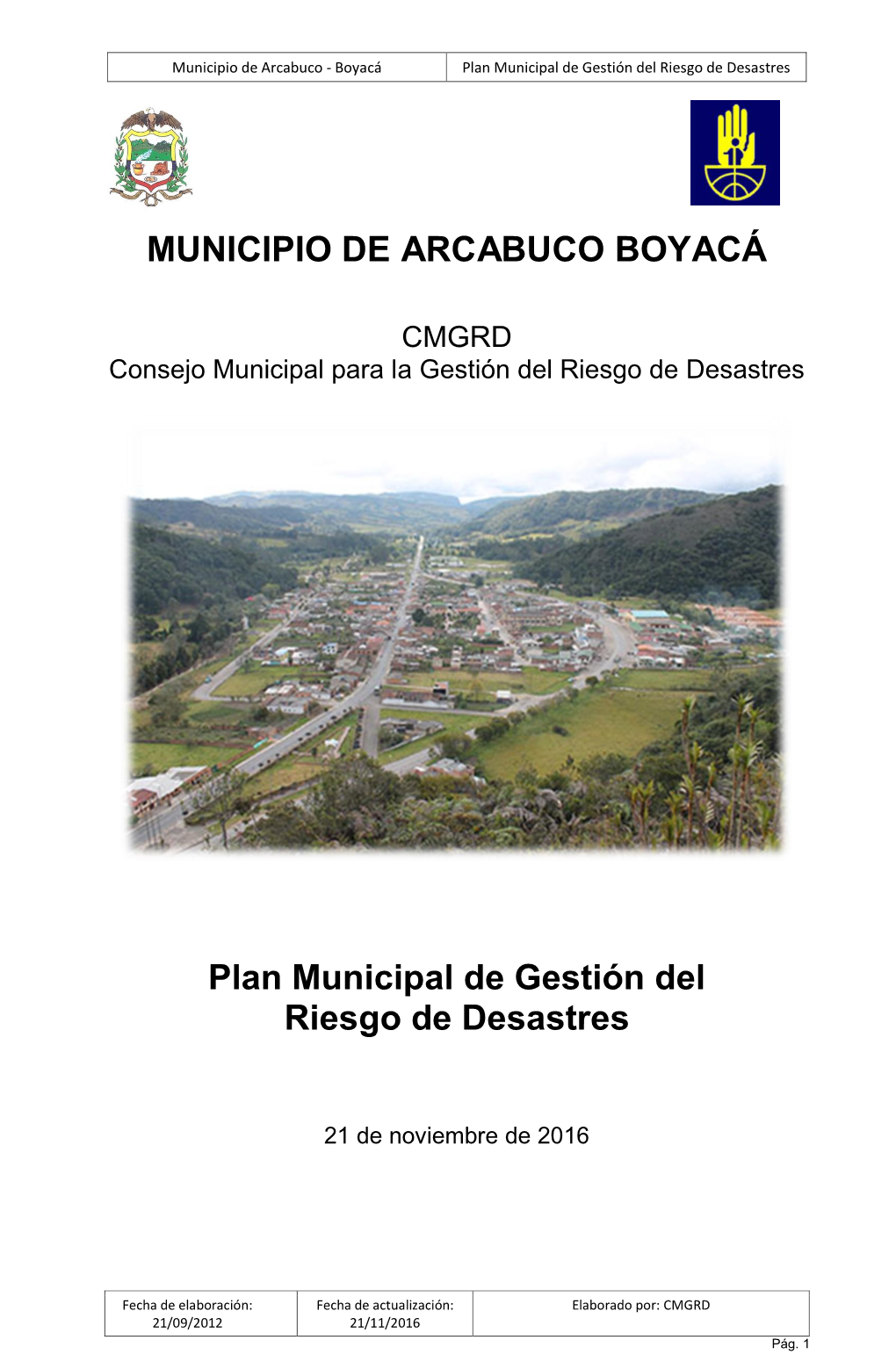 Municipio De Arcabuco Boyacá