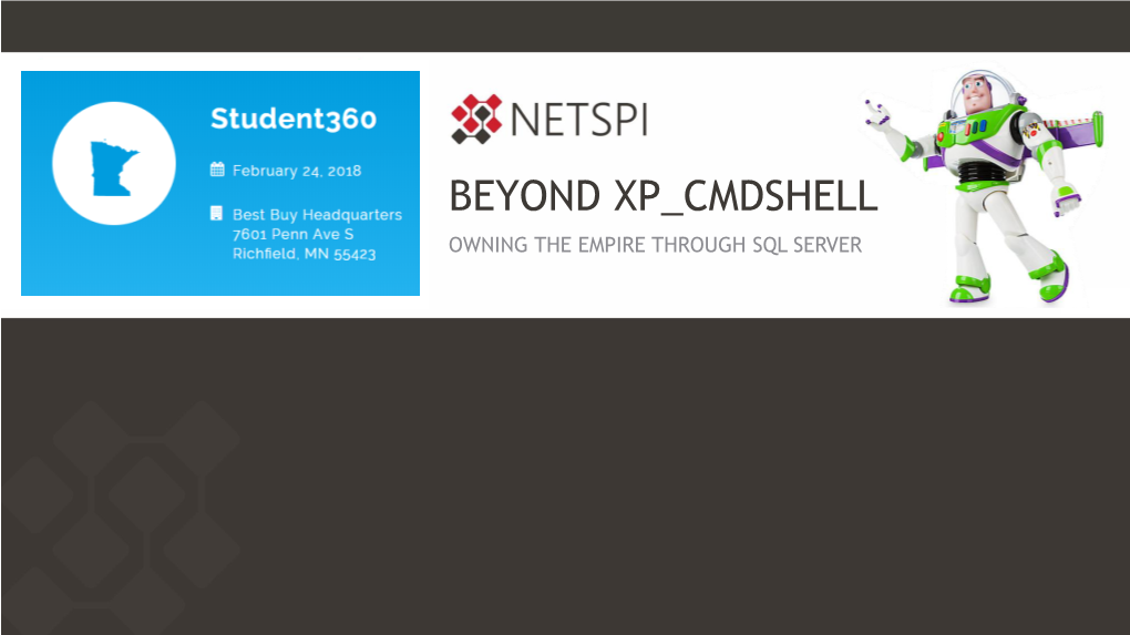 Beyond Xp Cmdshell: Owning the Empire Through SQL Server