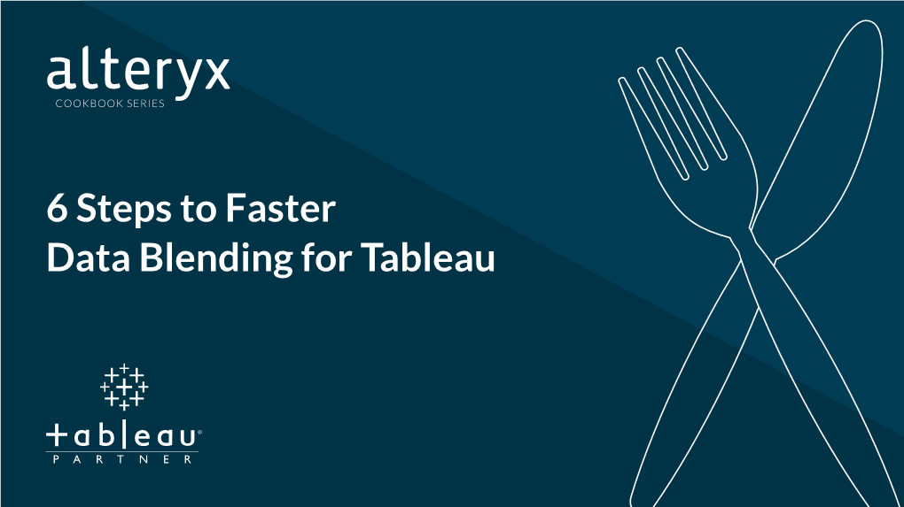 What Is Data Blending for Tableau?