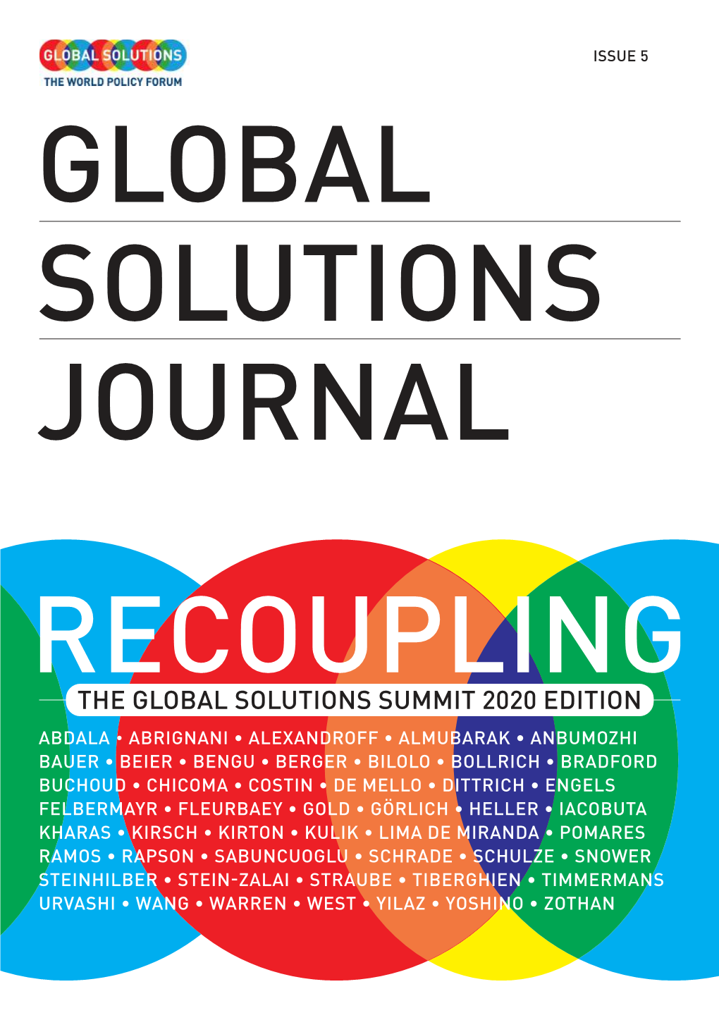 Global Solutions Journal Recoupling