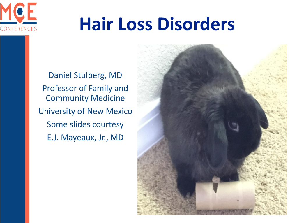 Hair Loss Disorders