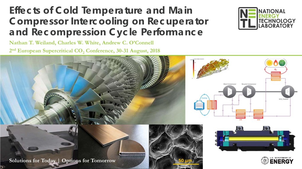 Effects of Cold Temperature and Main Compressor