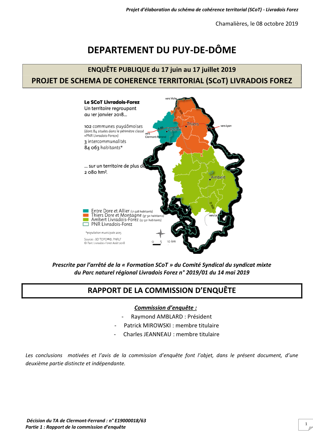 Departement Du Puy-De-Dôme