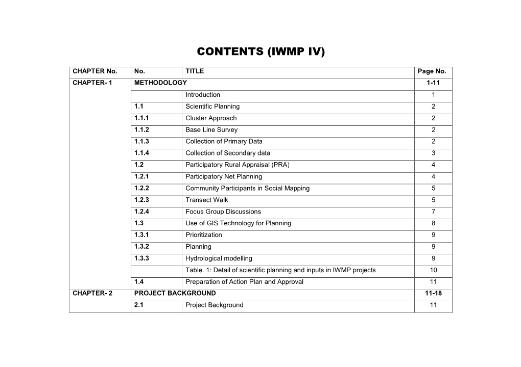 Bhiwani IWMP IV