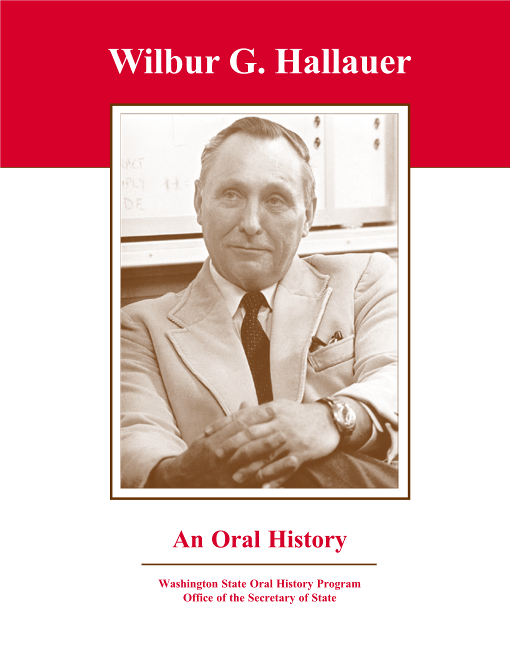 Hallauer Oral History