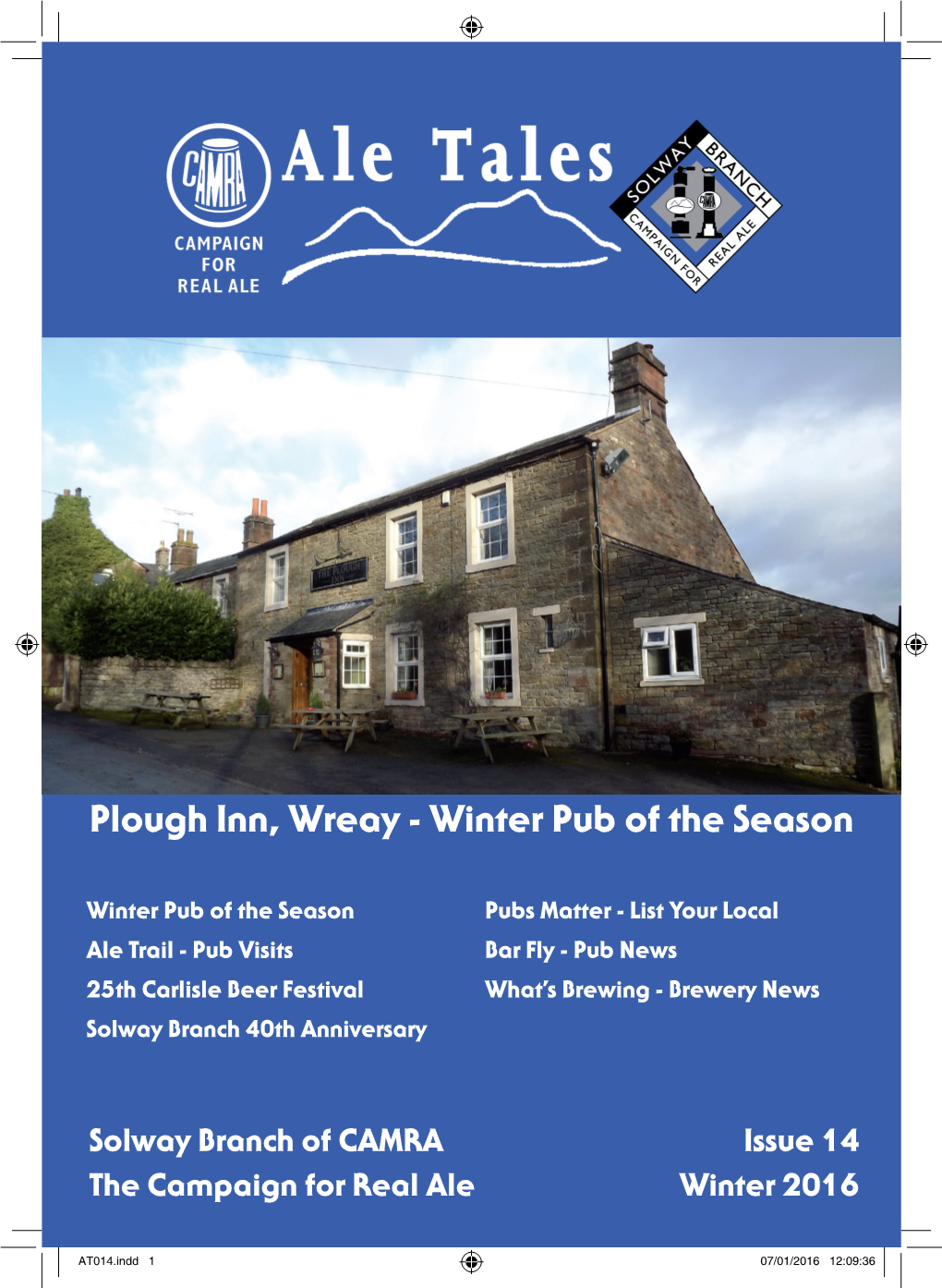 Plough Inn, Wreay - Winter Pub of the Season