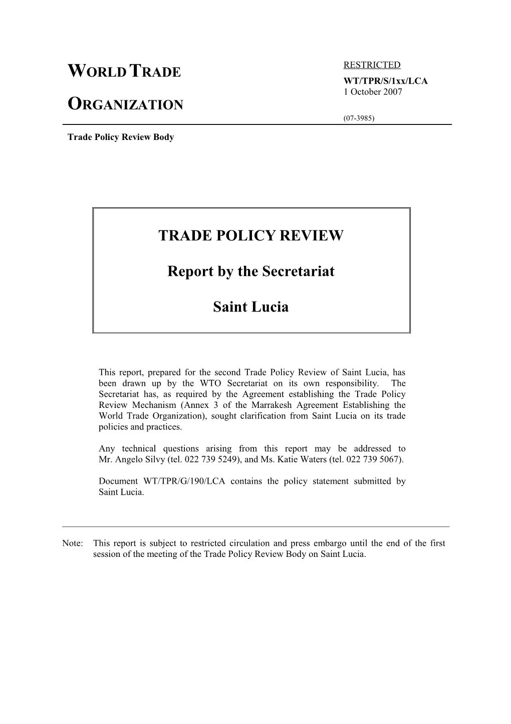 Trade Policy Review Body s4