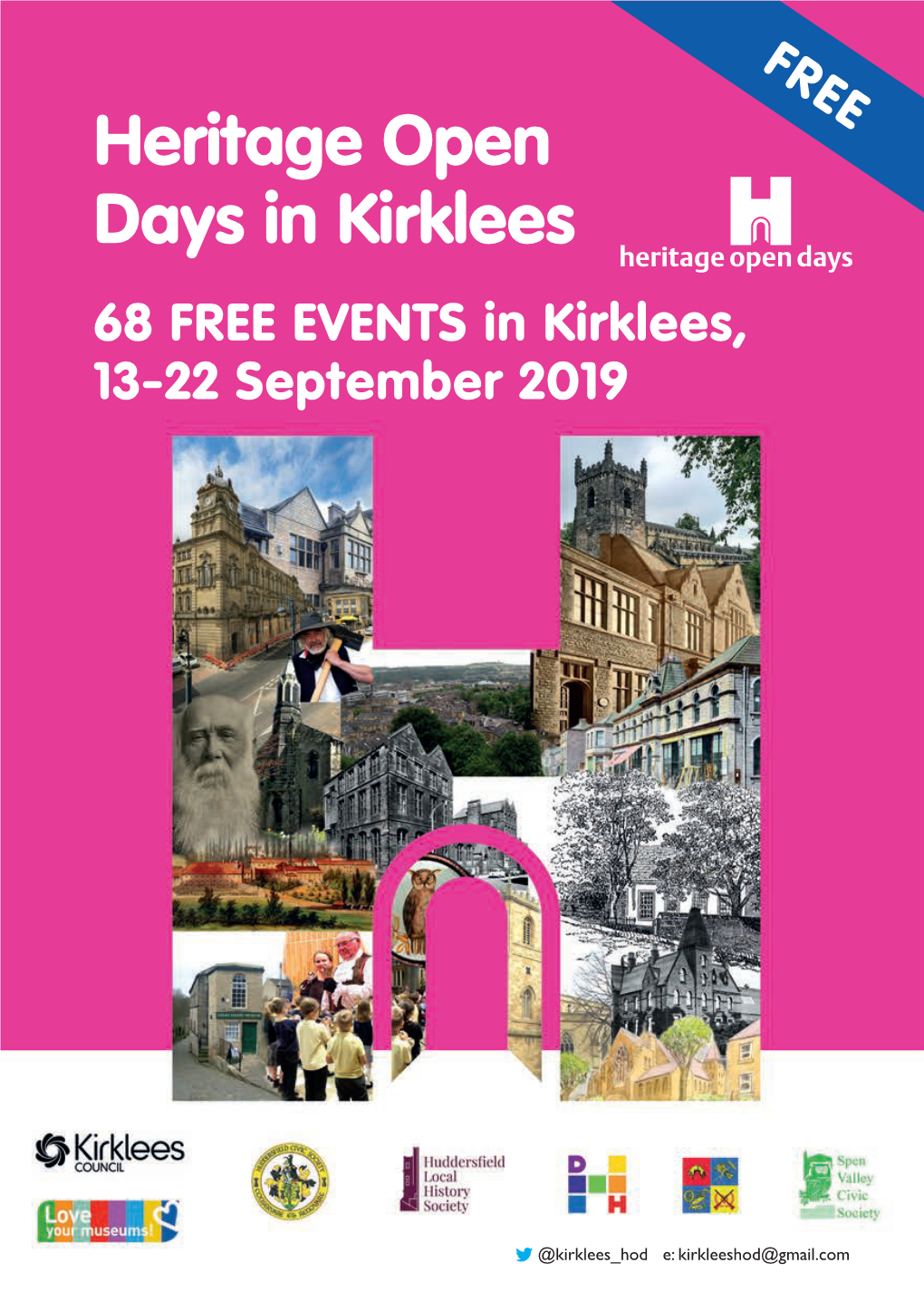 Heritage Open Days in Kirklees 68 FREE EVENTS in Kirklees, 13-22 September 2019