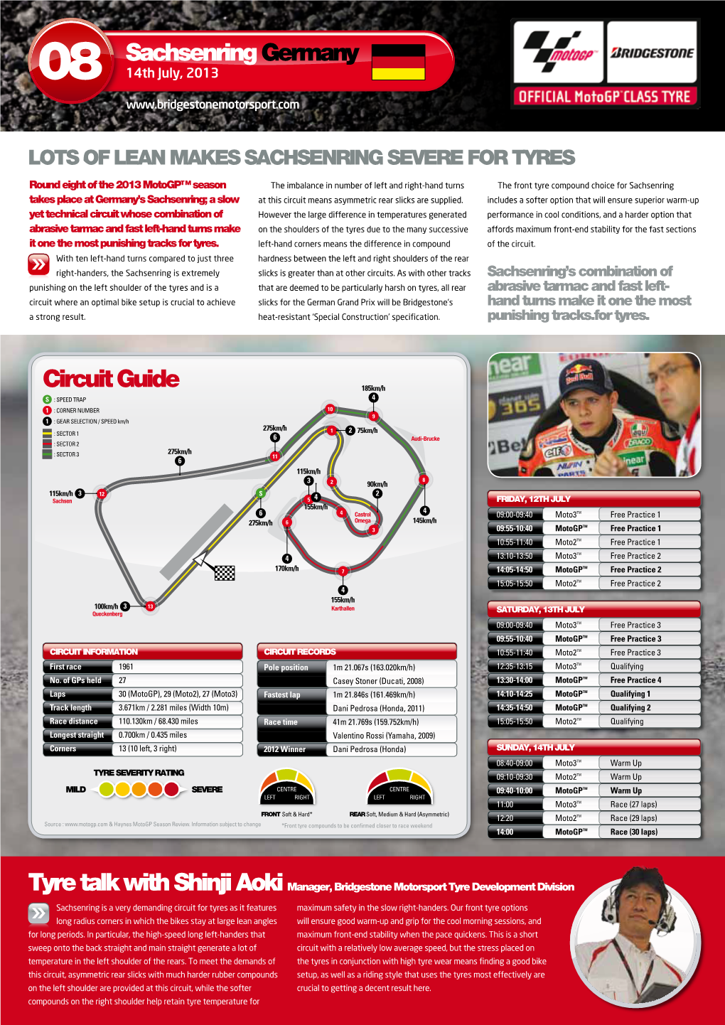 Sachsenring Germany Circuit Guide