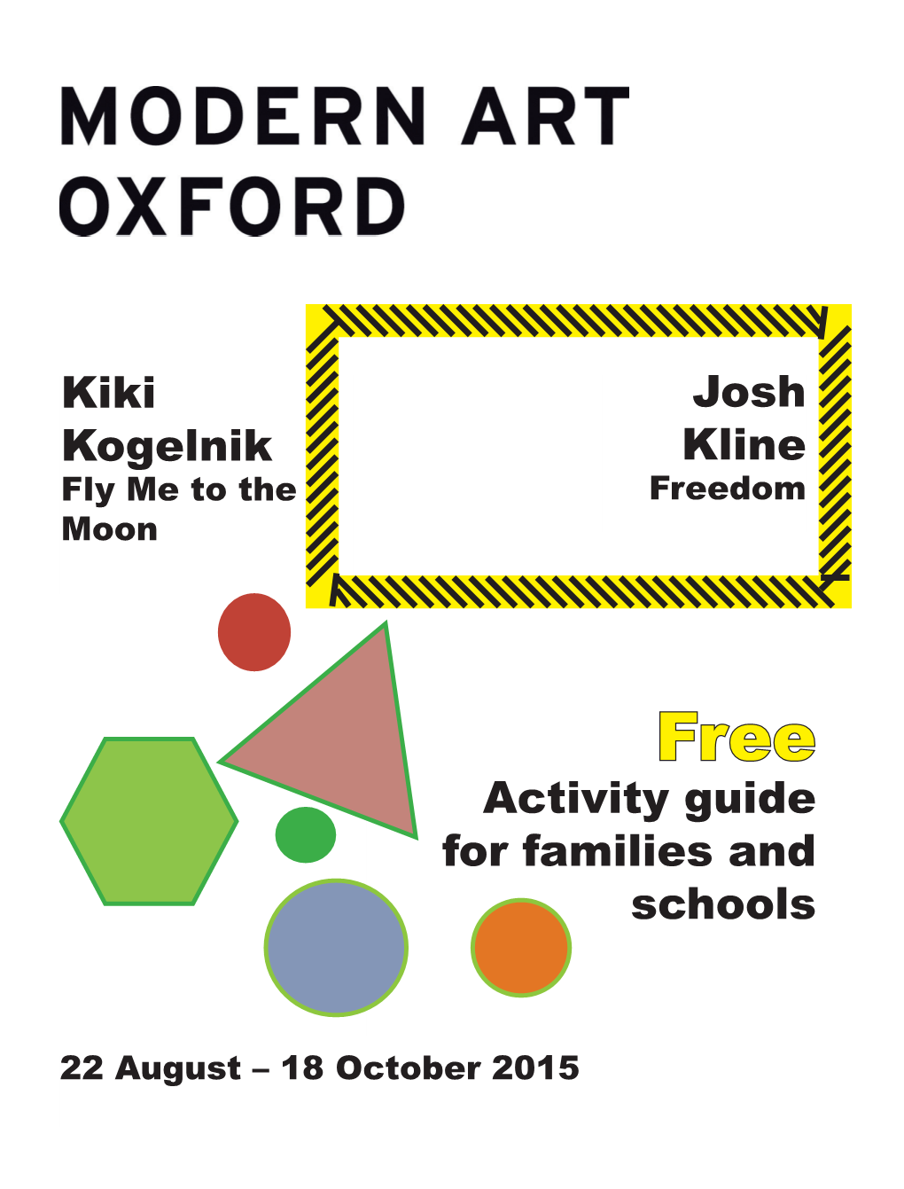 Kiki Kogelnik Josh Kline Activity Guide for Families And