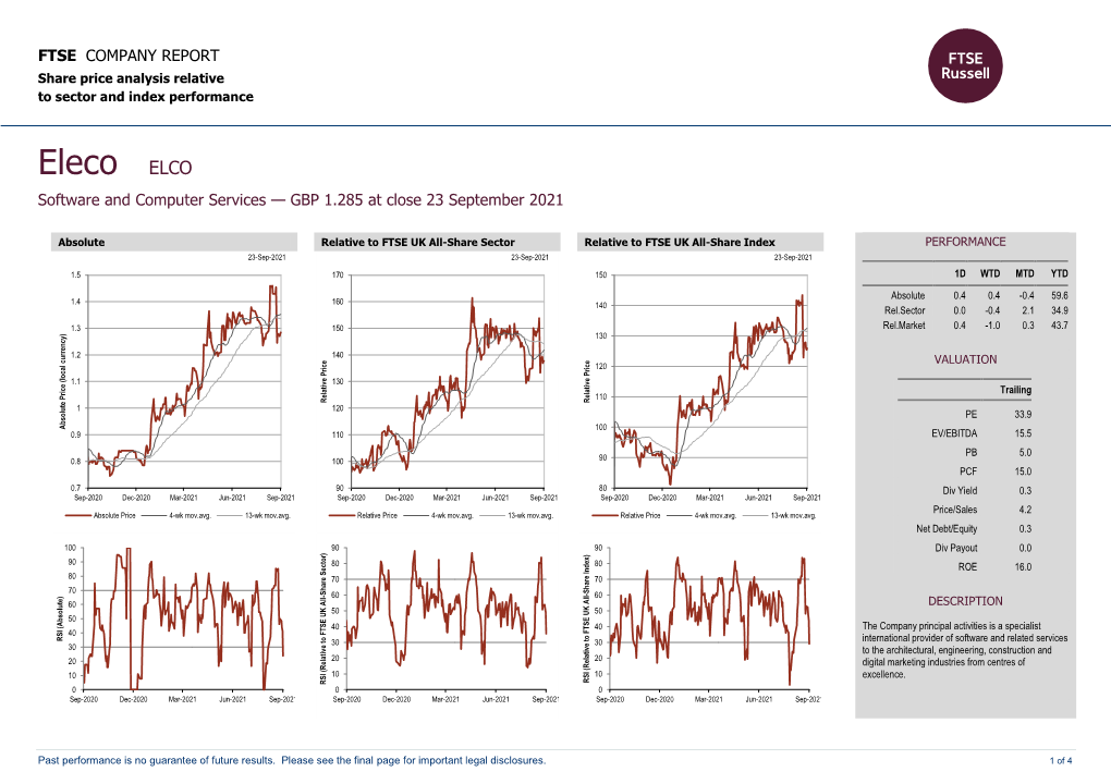 FTSE Factsheet