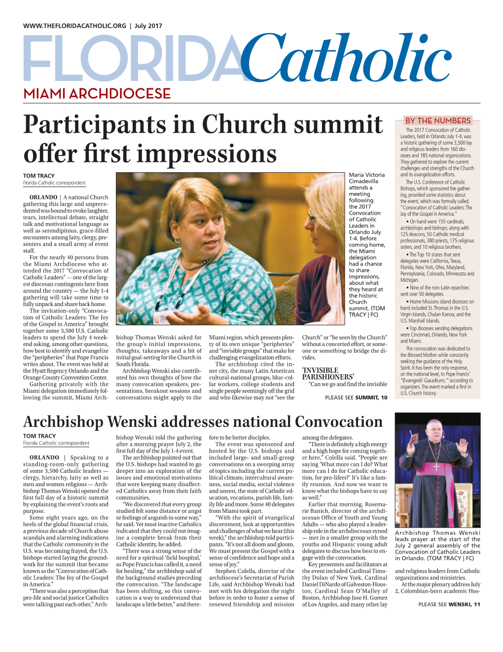Participants in Church Summit Offer First Impressions