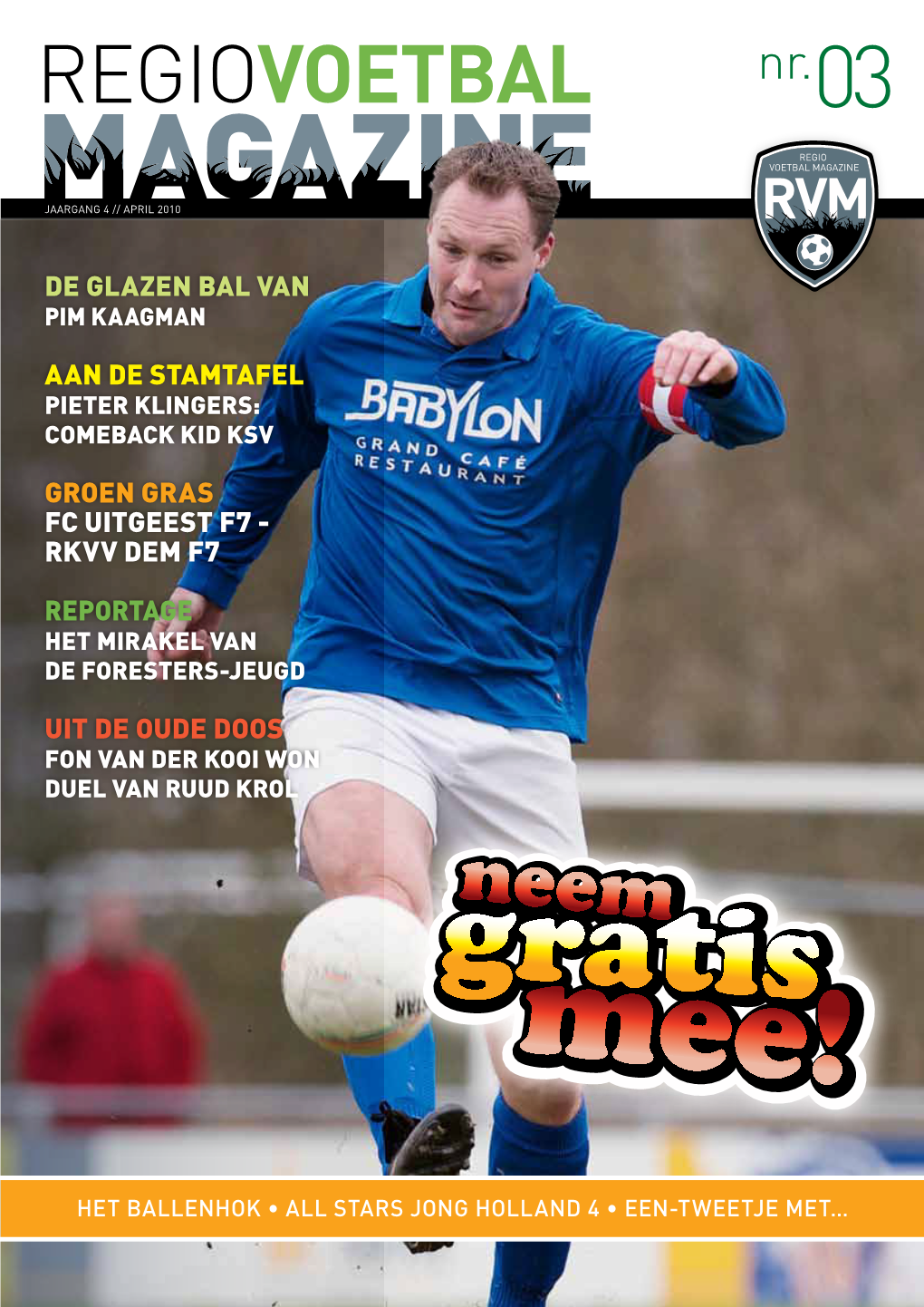 De Glazen Bal Van Aan De Stamtafel Groen Gras Fc