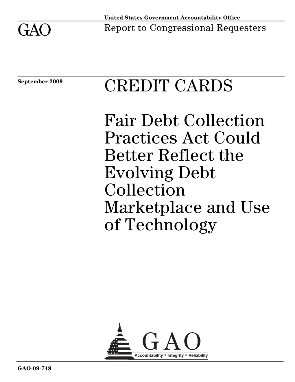 GAO-09-748 Credit Cards