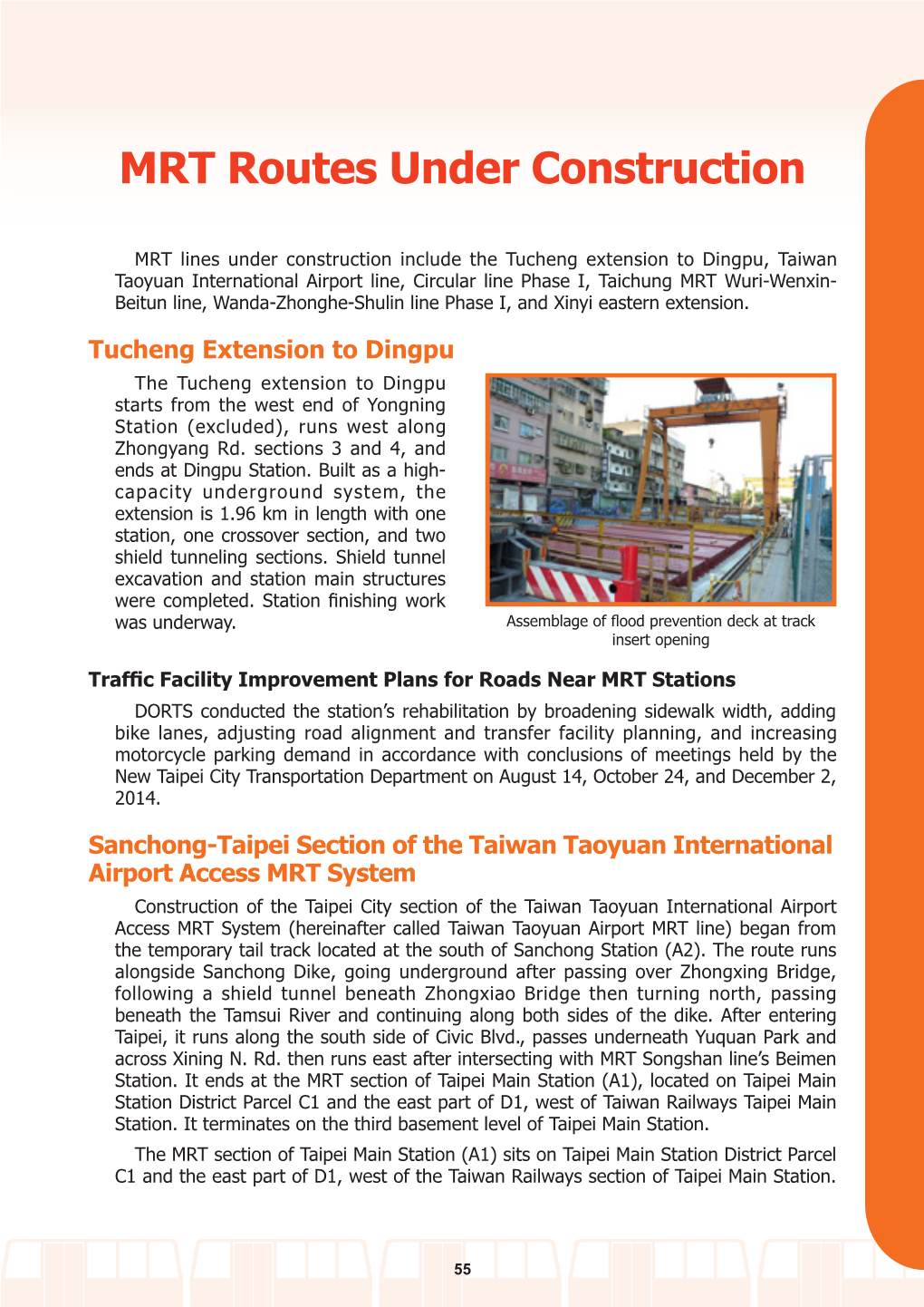 MRT Routes Under Construction