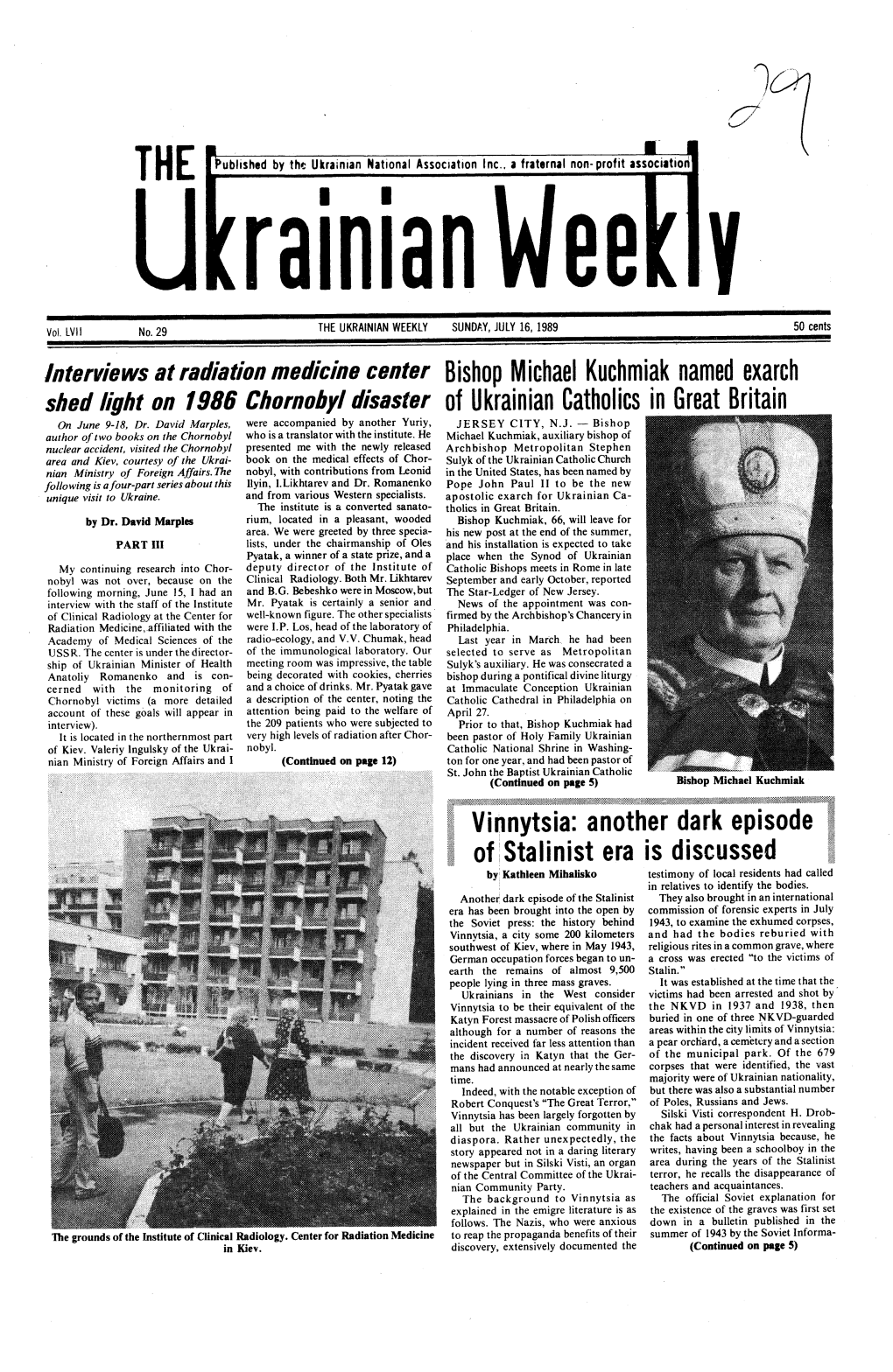 The Ukrainian Weekly 1989