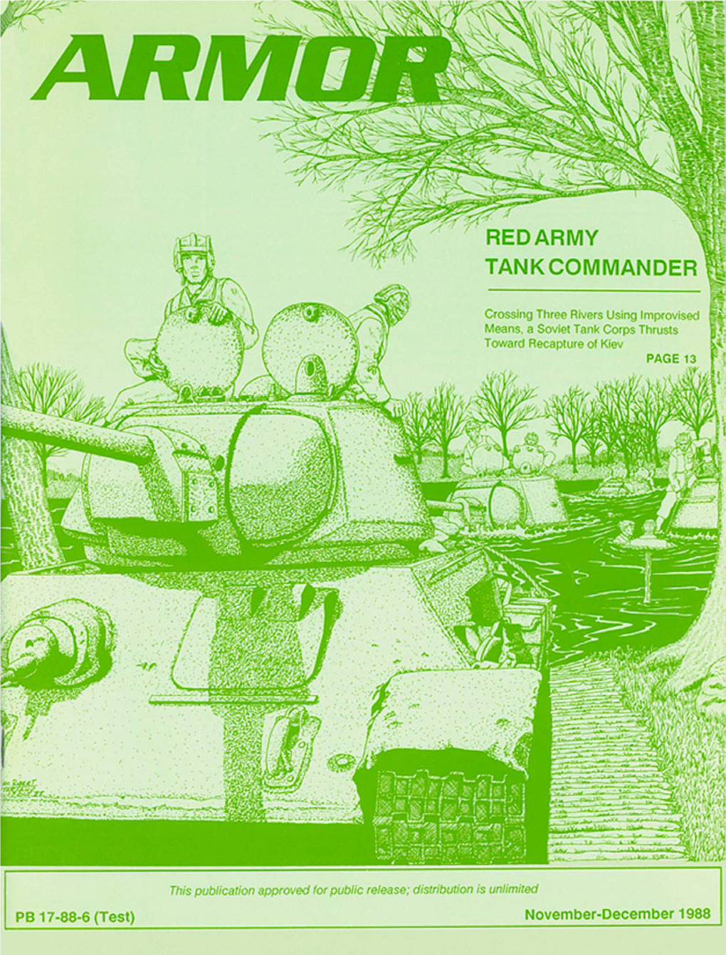 ARMOR, November-December 1988 Edition