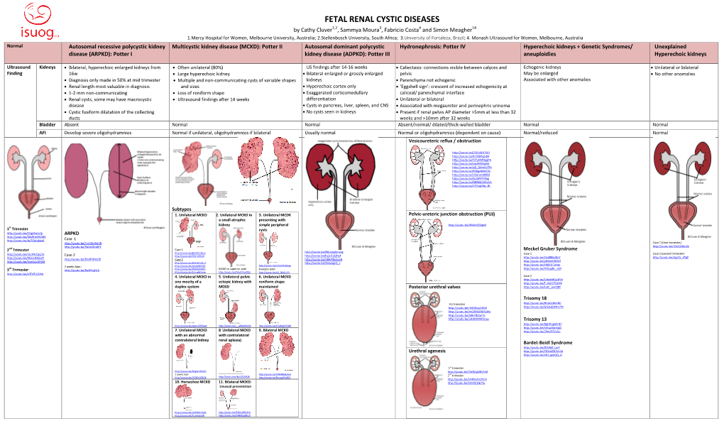 Fetal Renal Cystic Diseases