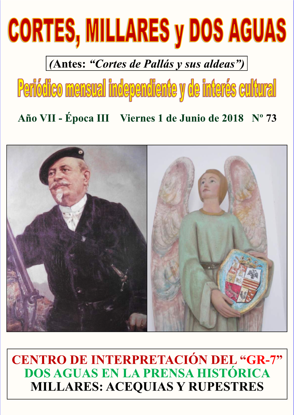 Dos Aguas En La Prensa Histórica Millares: Acequias Y Rupestres