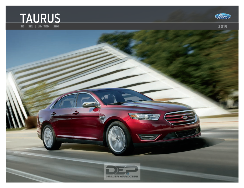 2019 Ford Taurus Brochure