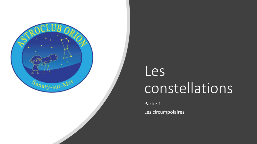 Les Constellations Circumpolaires